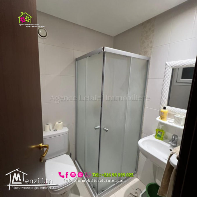 Un très beau studio S+1 richement meublé Vue Piscine