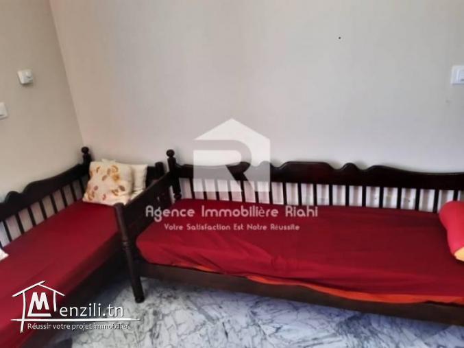 A Louer ( Court durée )  un appartement S1 meublé  situé à Hergla