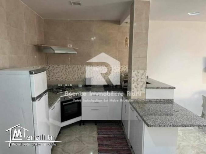 A Louer (Court durée) un appartement  haut standing de type  S2 meublé au 1ére étage à hargela