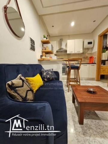 À LOUER ( Par Jour ) un appartement S0 meublé situé à Kantaoui prés Golf