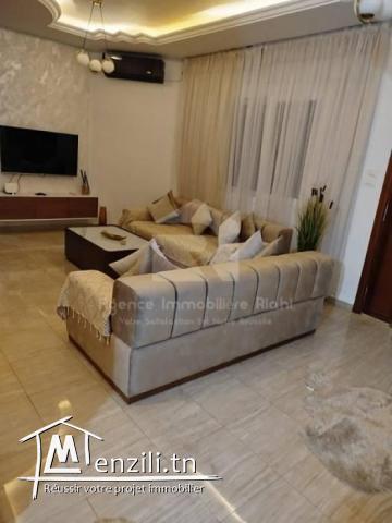 À Louer ( Court durée) une maison S3 situé à Hammem Sousse menchia