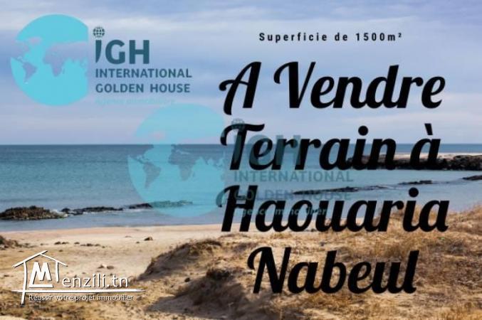 A VENDRE UN TERRAIN A EL HAOUARIA NABEUL