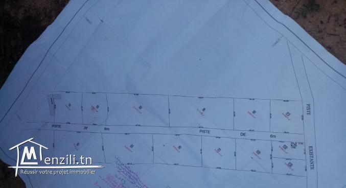 Terrain à vendre a dar allouche près de la plage