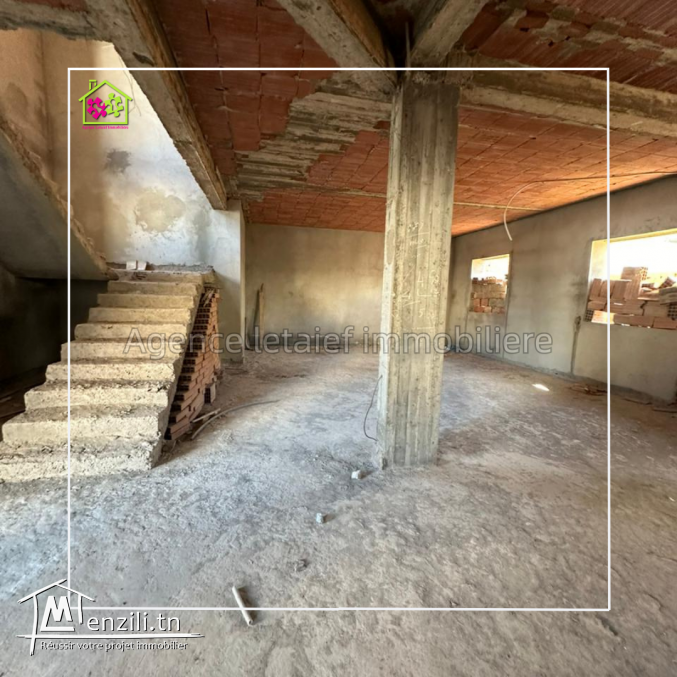 belle villa inachevée à vendre#hautstanding . #situe À #sahloul