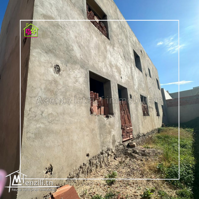 belle villa inachevée à vendre#hautstanding . #situe À #sahloul