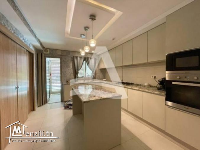 Appartement avec piscine et jardin à louer à  Gammarth