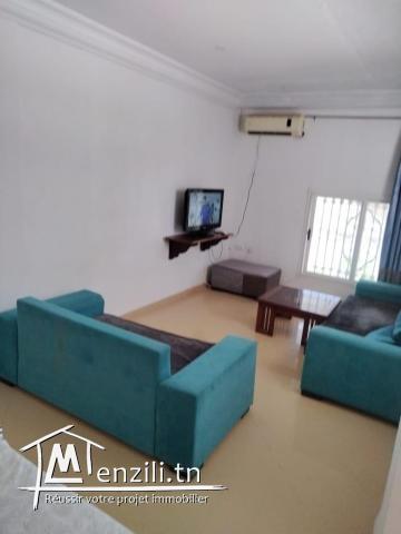 Appartement S+2 meublé pour families .