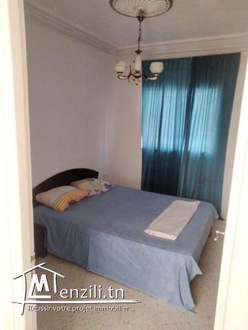 Appartement S+2 meublé pour families .