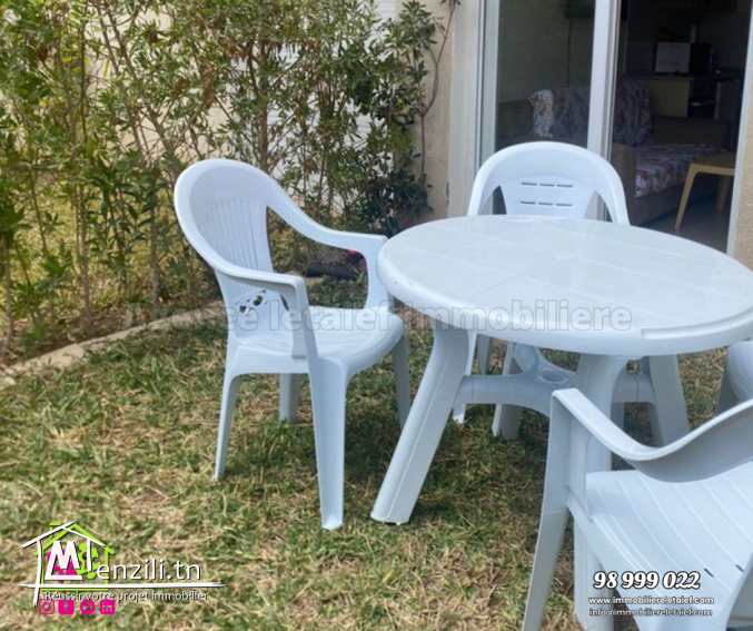 Un très beau studio S+0 richement meublé VueJardin