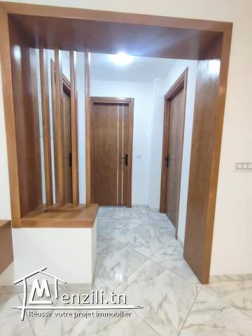 appartement de type s+2 au RDC  a kelibia