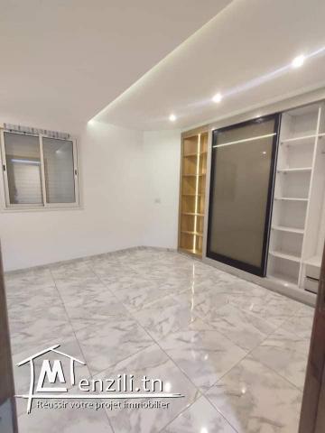 appartement de type s+2 au RDC  a kelibia