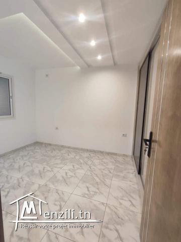 appartement de type s+2 au RDC  a kelibia