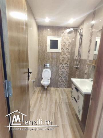 appartement de type s+2 au RDC  a kelibia