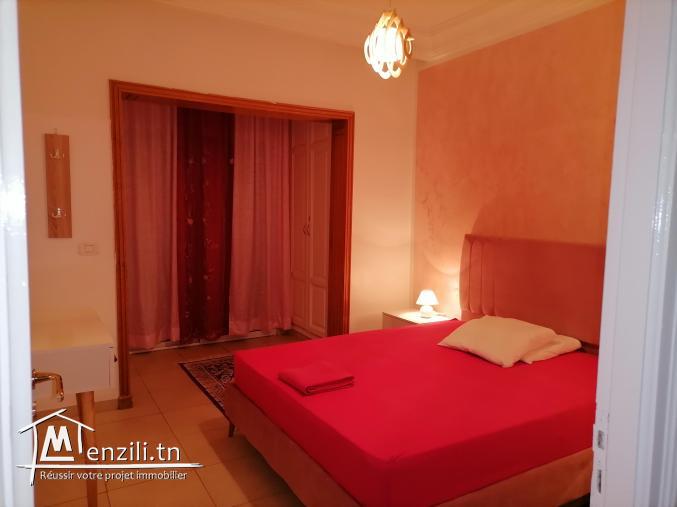 S+1 meublé avec magnifique vue panoramique à Ennasr 2