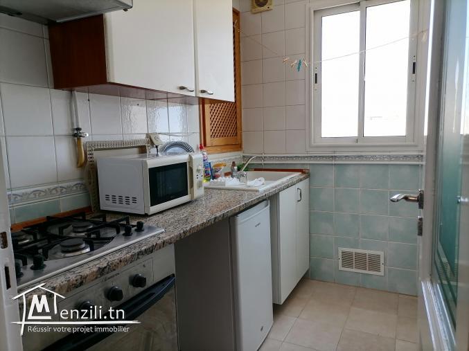 S+1 meublé avec magnifique vue panoramique à Ennasr 2