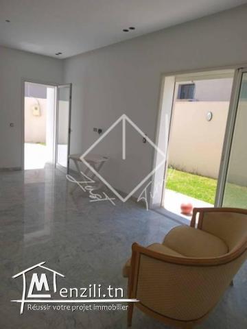 Appartement S2 avec jardin à vendre à riadh landalous
