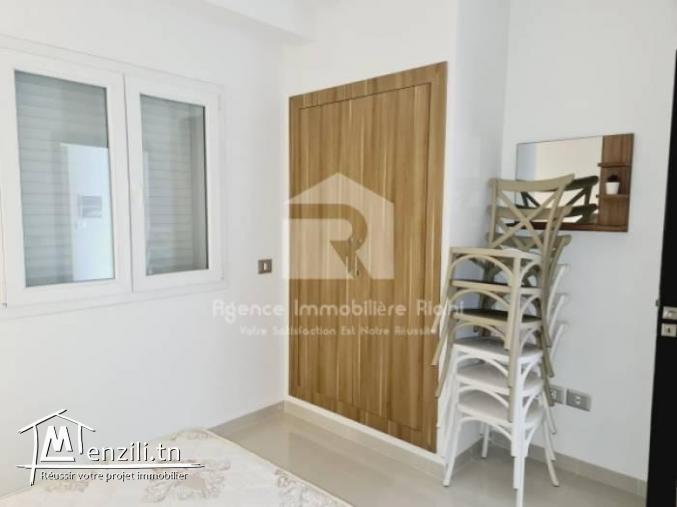 A Louer (Court durée) un appartement s1 meublé pied dans l'eau suitée à chatt-Meriam Sousse