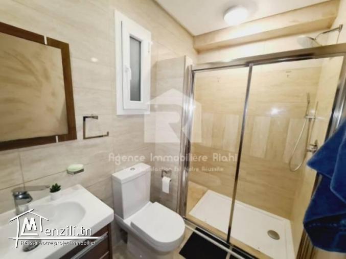 A Louer (Court durée) un appartement s1 meublé pied dans l'eau suitée à chatt-Meriam Sousse