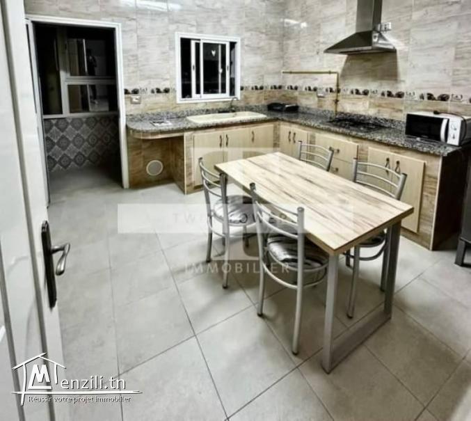 2-ème étage d'une villa à hammem sousse  Meublé