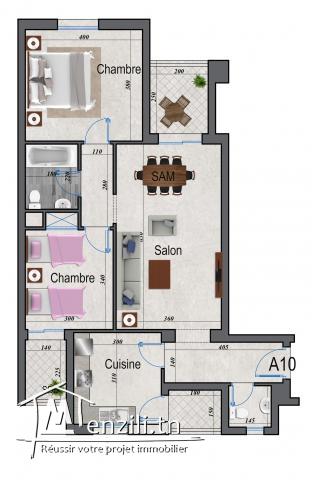 appartement avec vue de mer