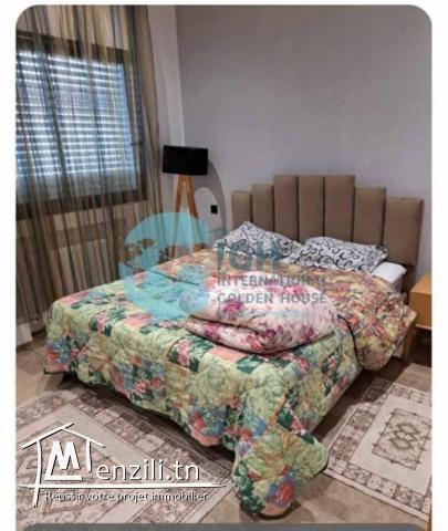 A LOUER UN APPARTEMENT MEUBLE S1 A LA SOUKRA