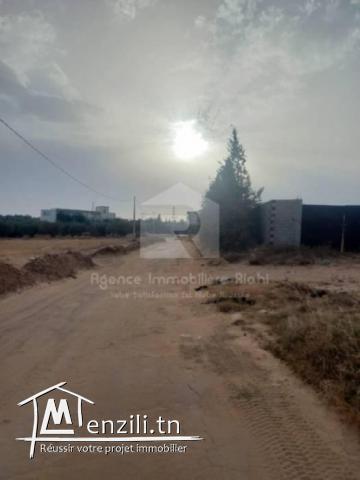 À Vendre terrain de 489.5m² situé à Chatt meriem Koussour Gharnata