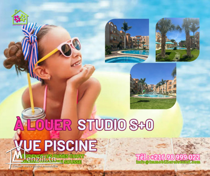 Un studio de haute standing situé à résidence "les dunes"