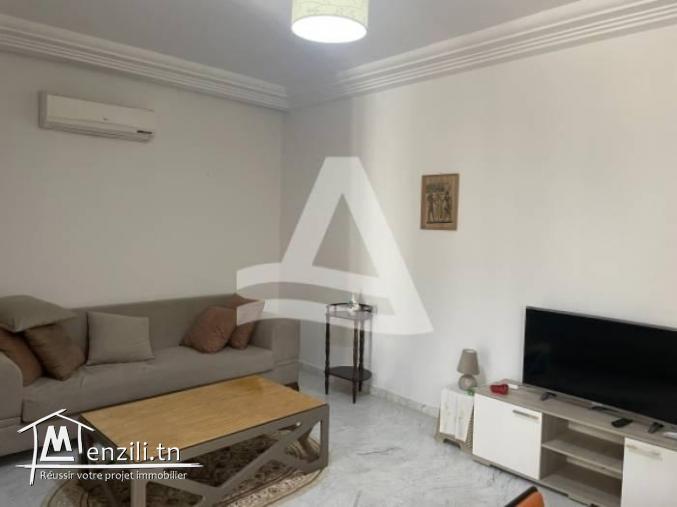 Location d'un appartement meublé avec jardin à la Marsa