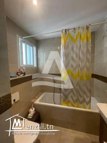 Location d'un appartement meublé avec jardin à la Marsa