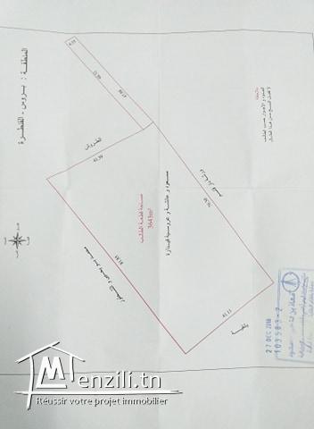 أرض للبيع صالحة للبناء ببروس عمادة أولاد قاسم