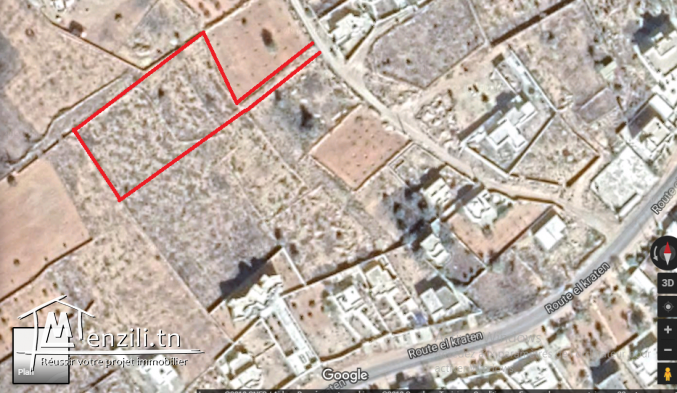 أرض للبيع صالحة للبناء ببروس عمادة أولاد قاسم