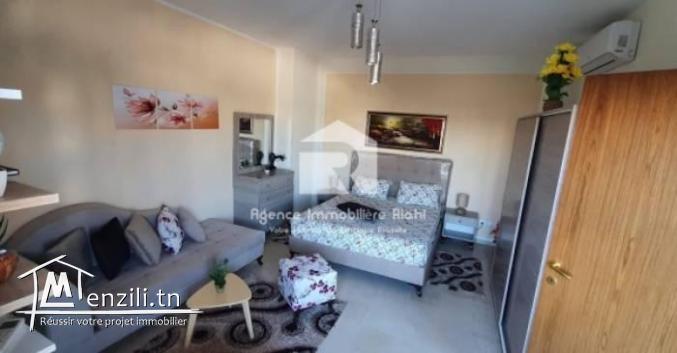 A Louer ( Année scolaire ) un joli appartement S1 meublé situé à chatt Meriem-sousse