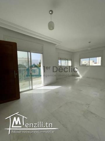 À louer Un Étage de villa S2 aux Jardins de Carthage