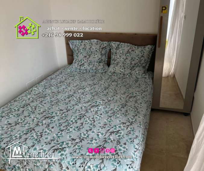 A louer un magnifique appartement meublé pour la Saison scolaire