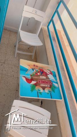 Appartement équipé à chatt mariem  A 100 m de la mer