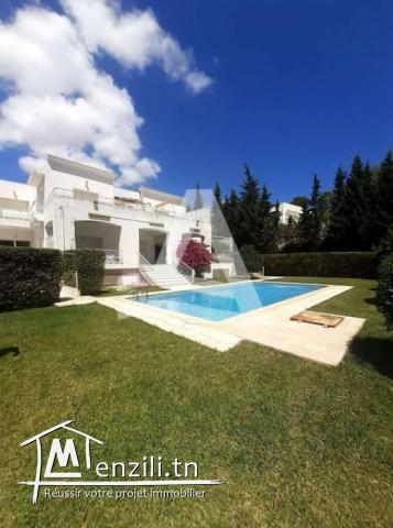 Location d'une belle villa à Gammarth