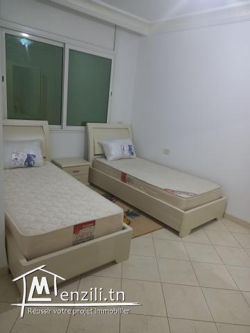 Un appartement s+2 meublé à sousse