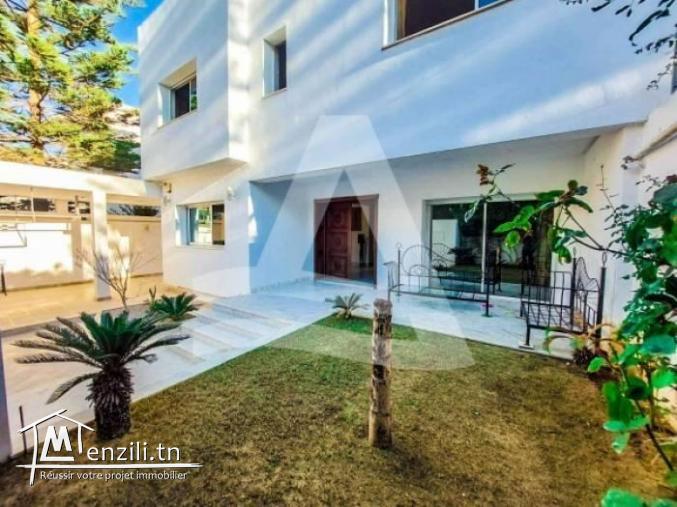 Location d'une villa à la Marsa