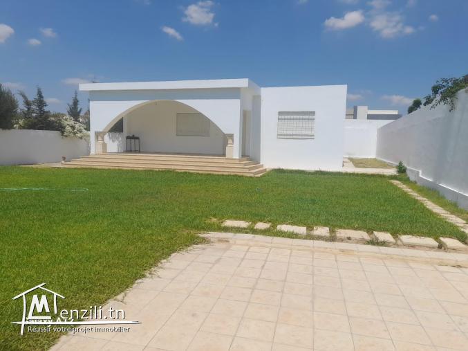 Villa à vendre à Hammamet (El Monchar) à 9 min de Carthage Land