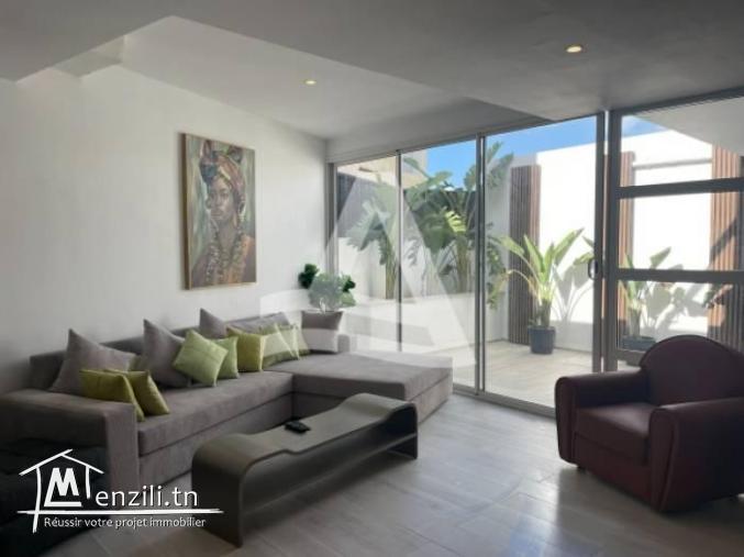 Location d'un appartement S1 meublé à Gammarth