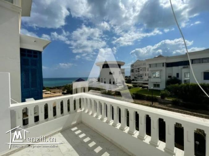 Location d'un appartement S1 meublé avec vue mer à Gammarth