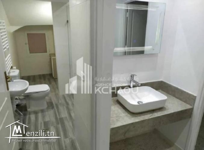 Riadh el Andalous à louer s3  RDC  villa avec jardin