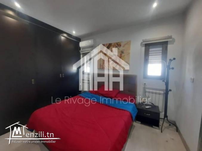 S1 meublé à la Marsa  situé dans une résidence stratégique et sécurisée