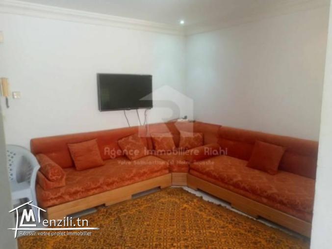 A LOUER (Année scolaire) un appartement s1 situé à Hammem Sousse rond-point  Cléopâtre