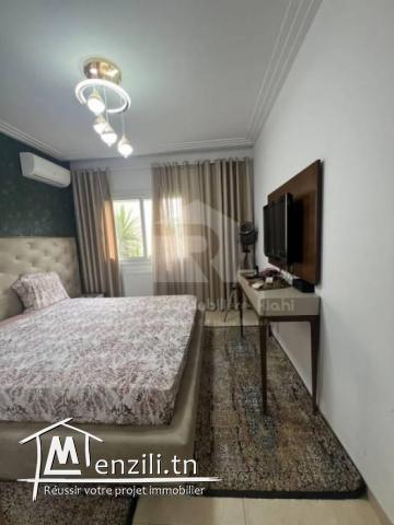 À VENDRE  un appartement S2 meublé situé à Résidence Palme Lake Resort Folla Monastir