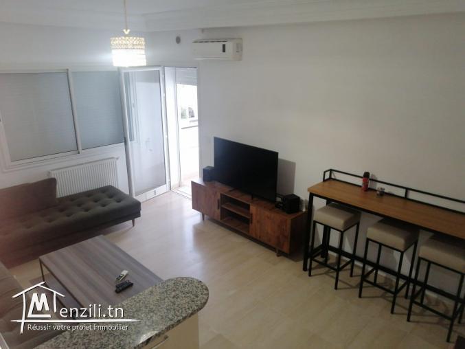 À louer appartement meublé à la soukra