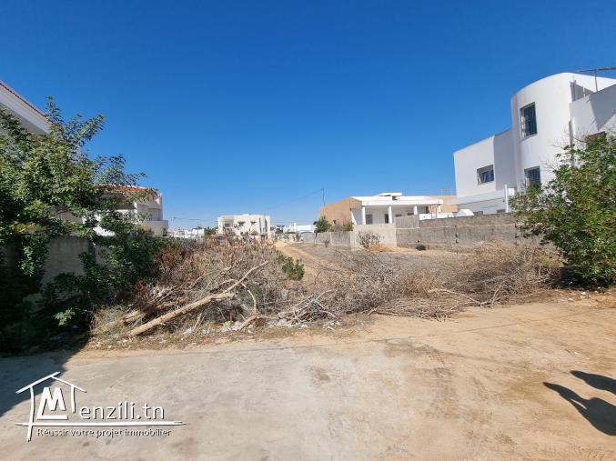 Terrain de 445 m2 à route Menzel Chaker Km 6 (Sfax)