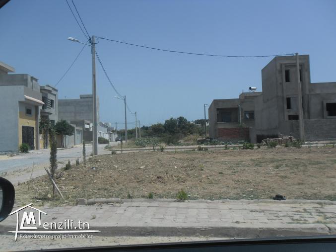 Terrain 350 m2 menzel bourguiba