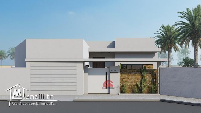 VILLA CLÉ EN MAIN AVEC PISCINE À DJERBA TUNISIE - RÉF P652