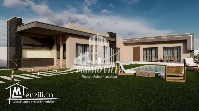 une charmante villa avec piscine